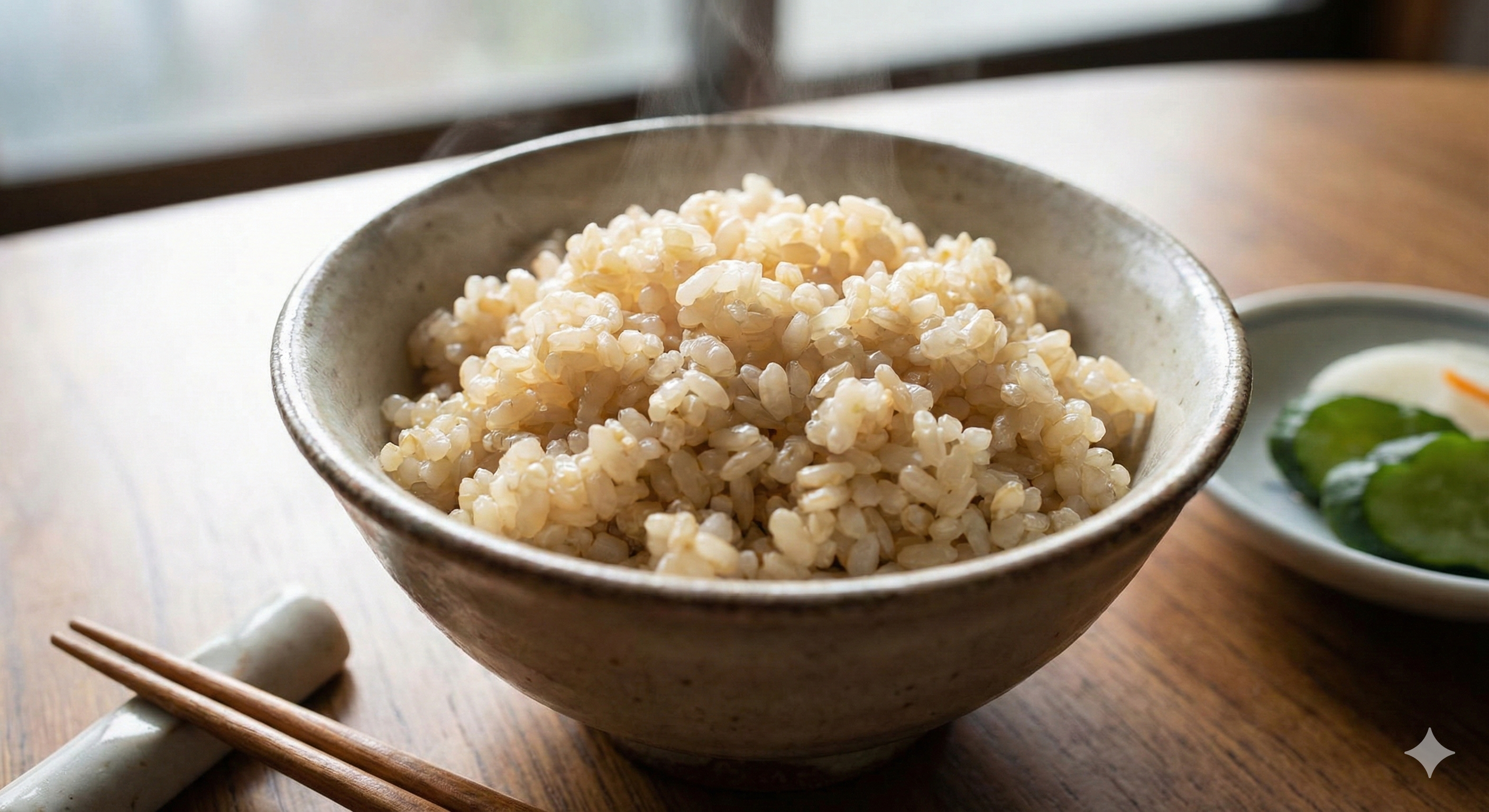 炊き立ての玄米
