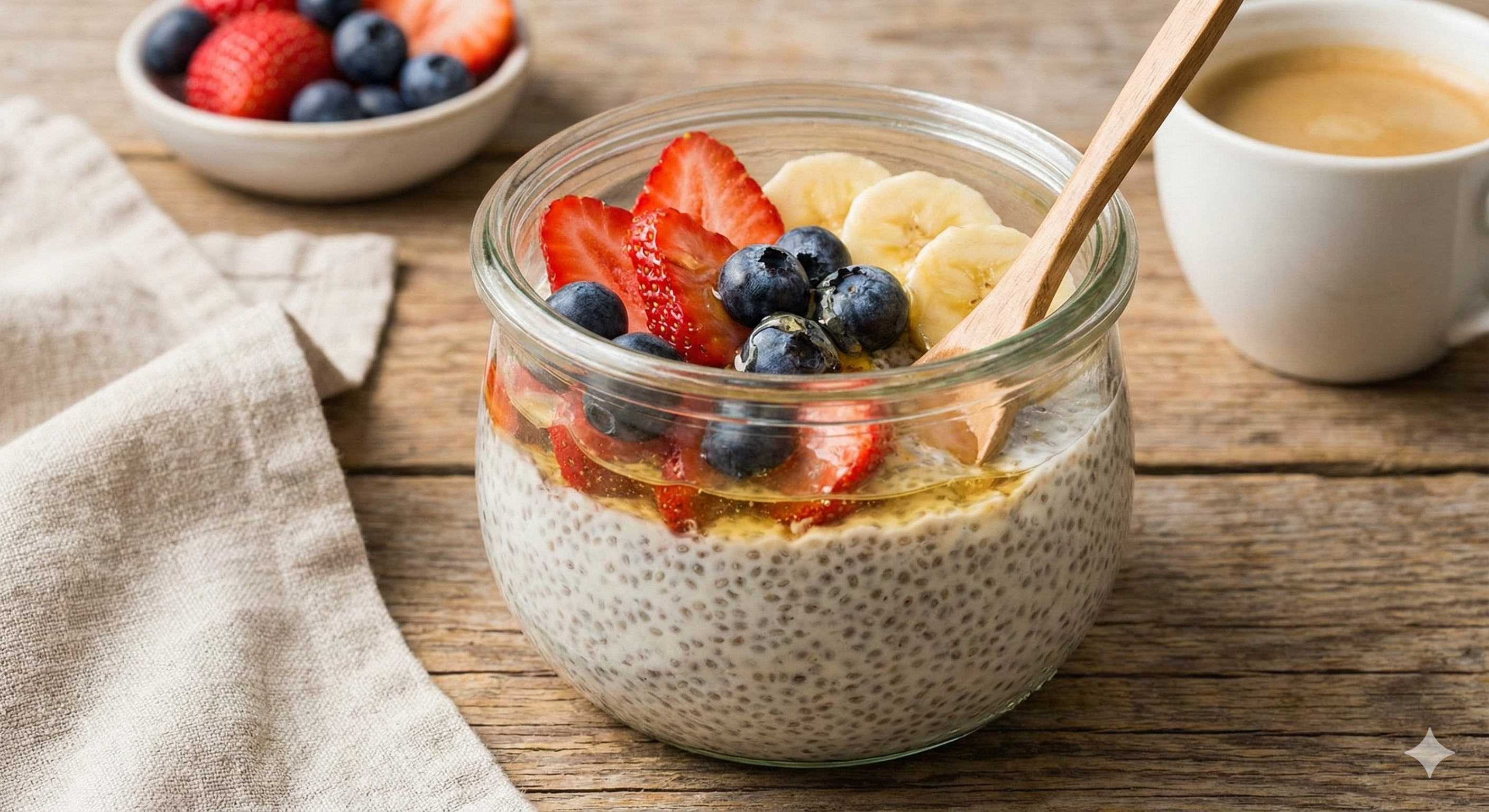 オーバーナイト・チアプディング