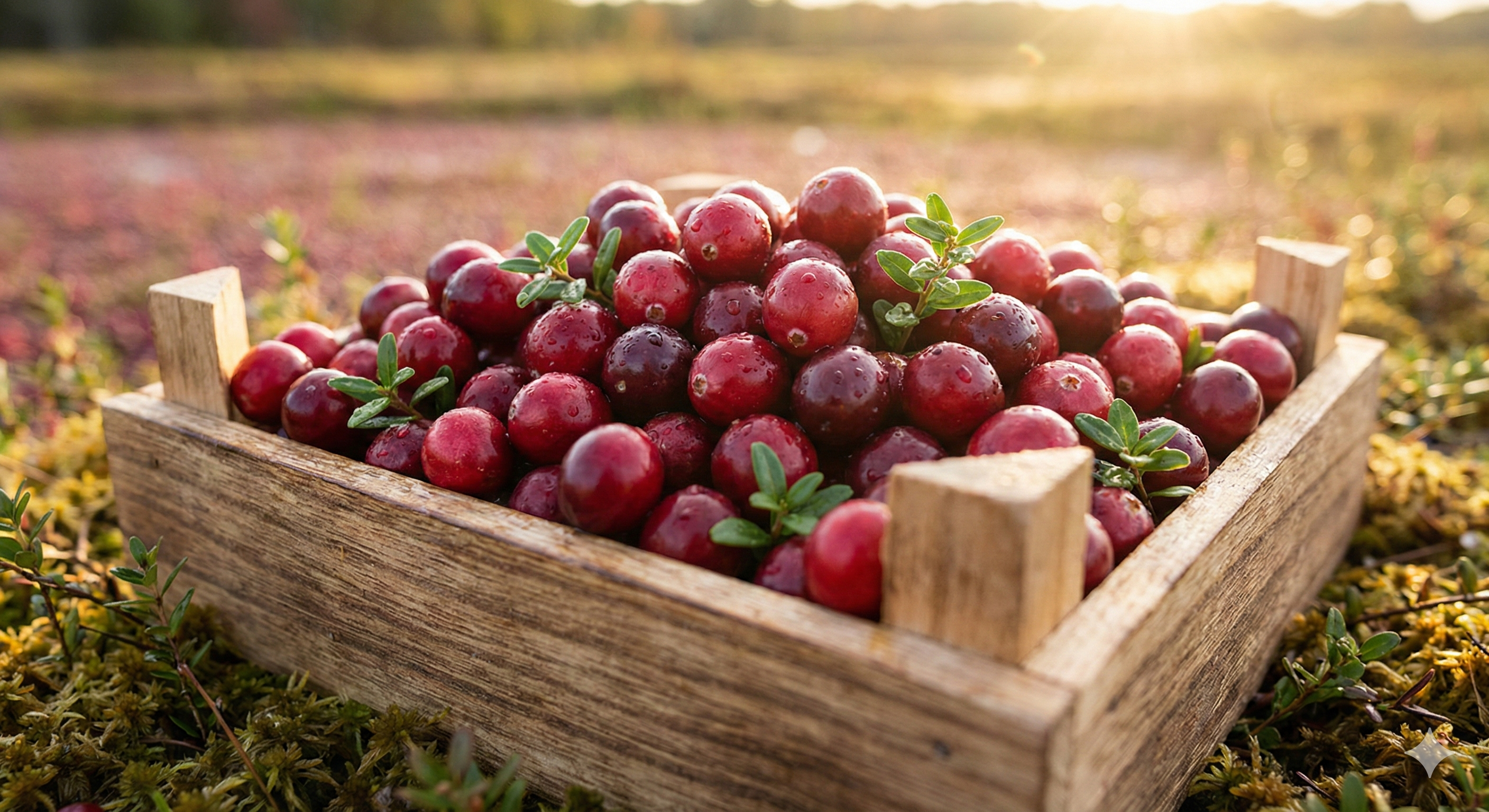 新鮮なクランベリーの写真