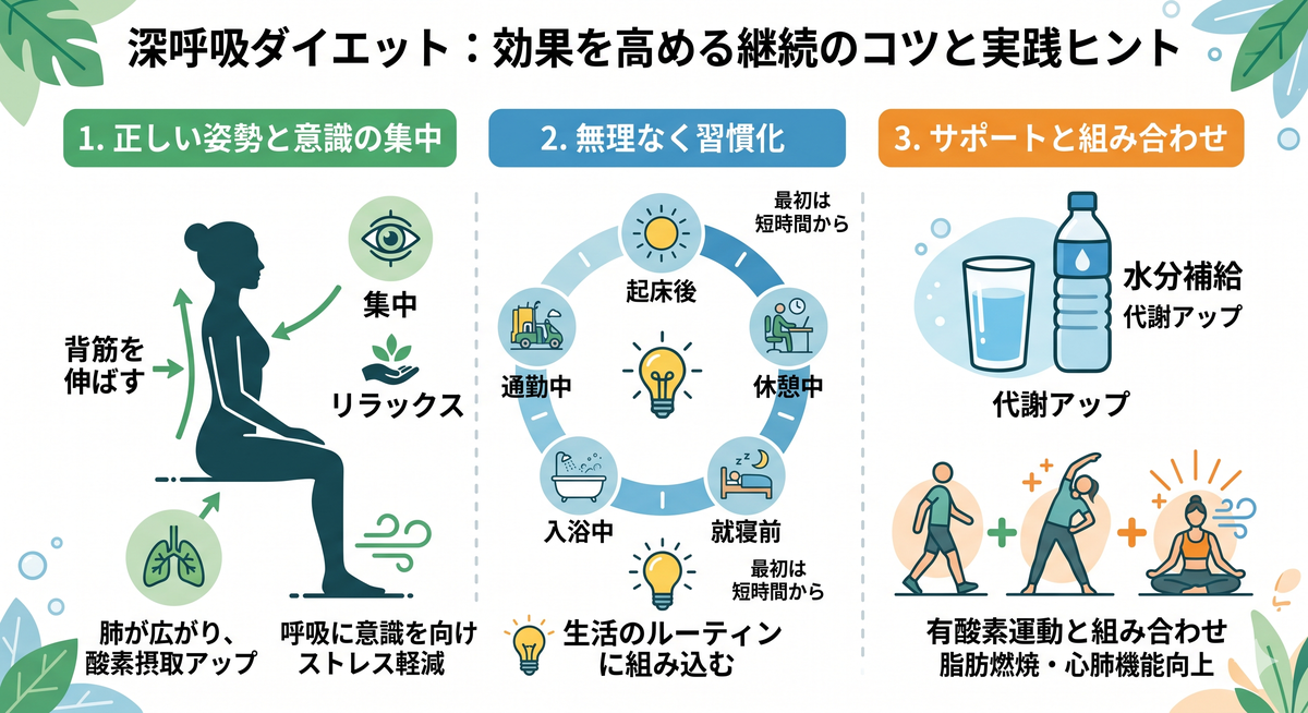 朝日でストレッチをする女性
