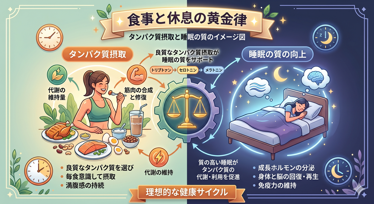 食事と休息