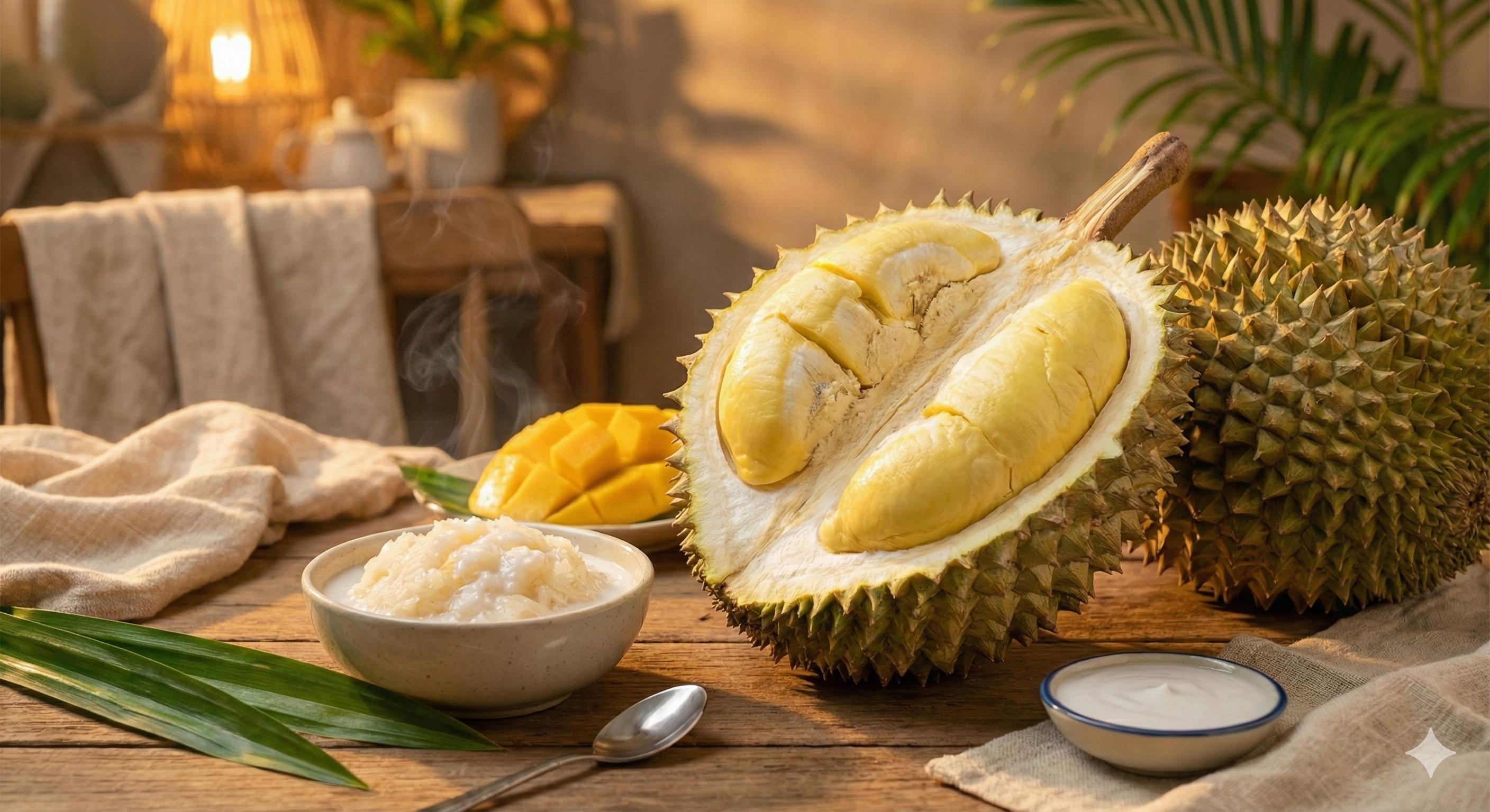 新鮮なドリアン写真