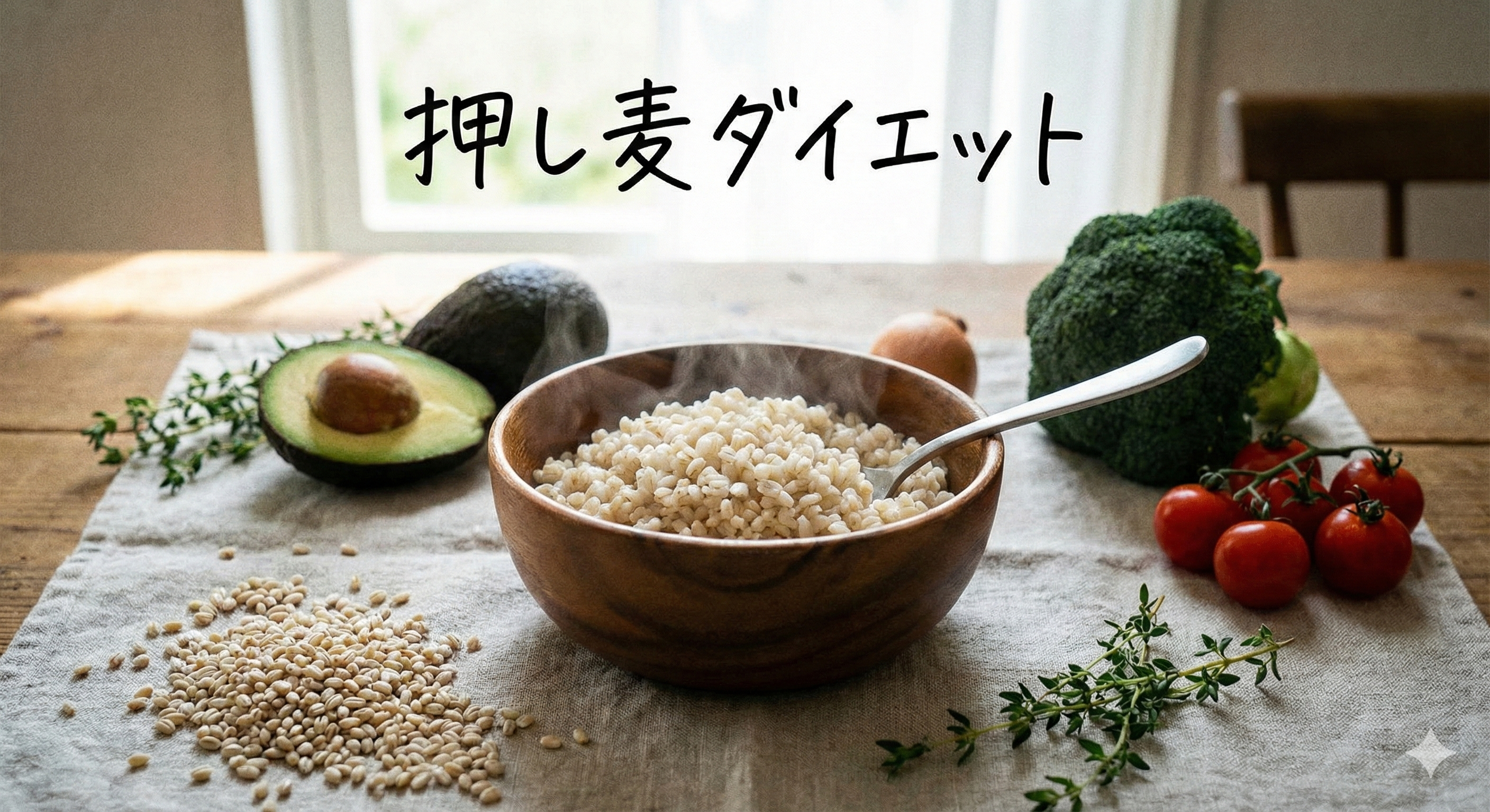 押し麦ダイエットの写真