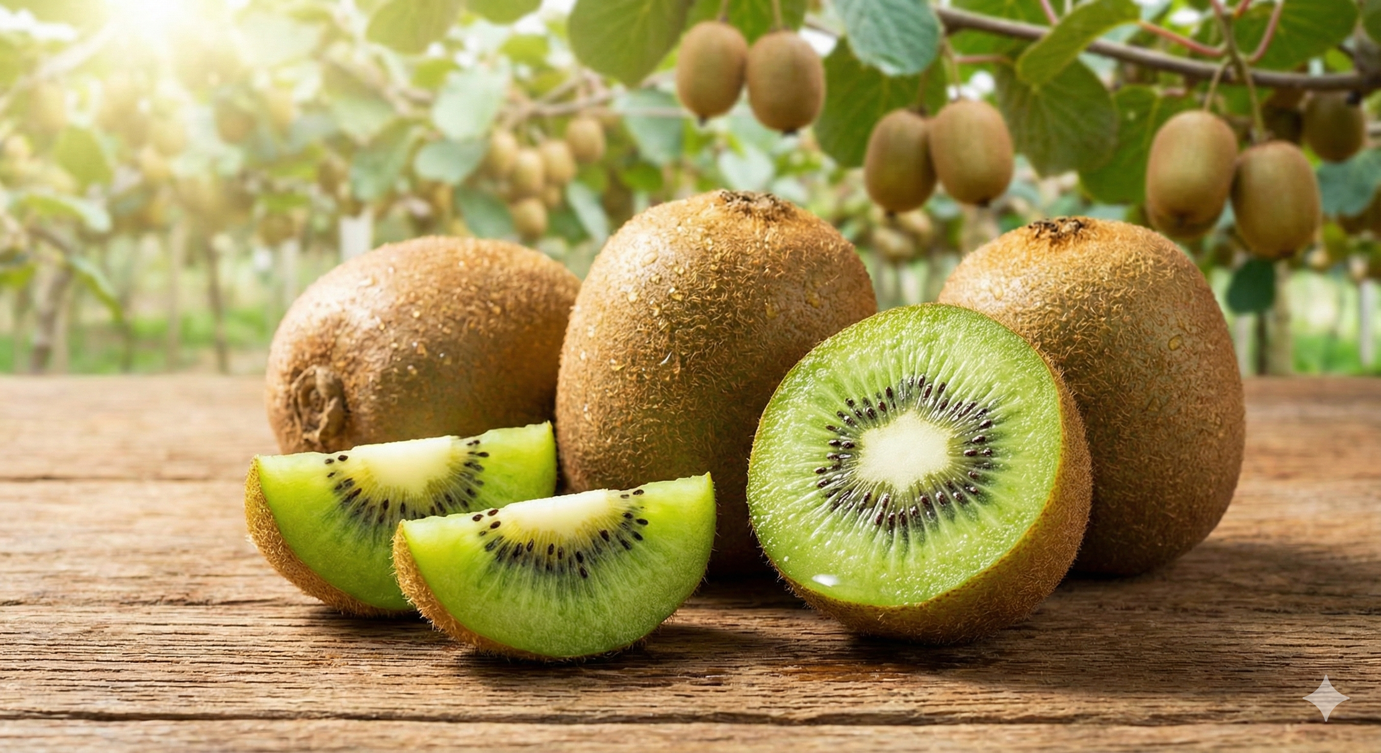 新鮮なキウイフルーツのイメージ