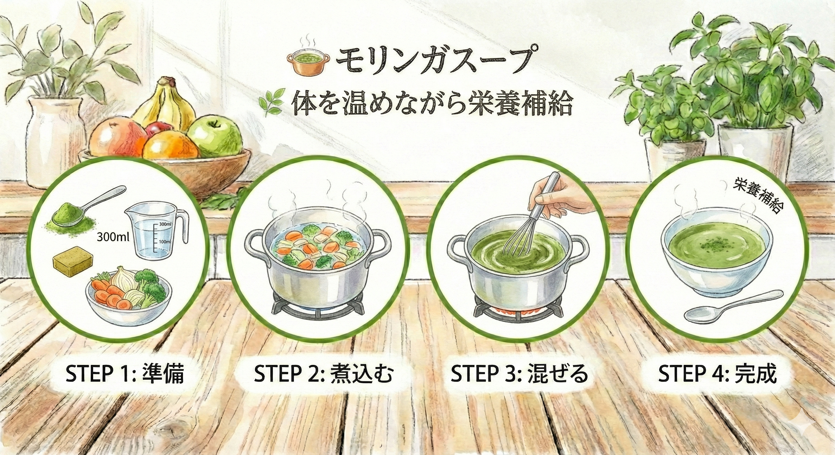 モリンガスープ