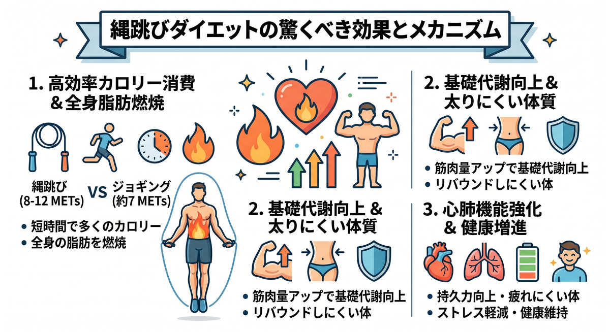 縄跳びダイエットにおすすめのアイテム