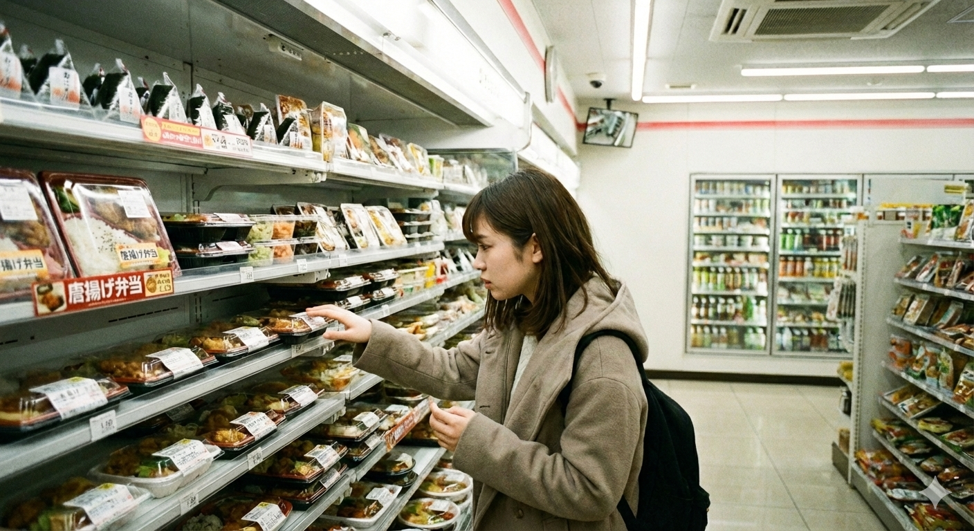 コンビニ商品と宅配弁当を活用する賢い消費者