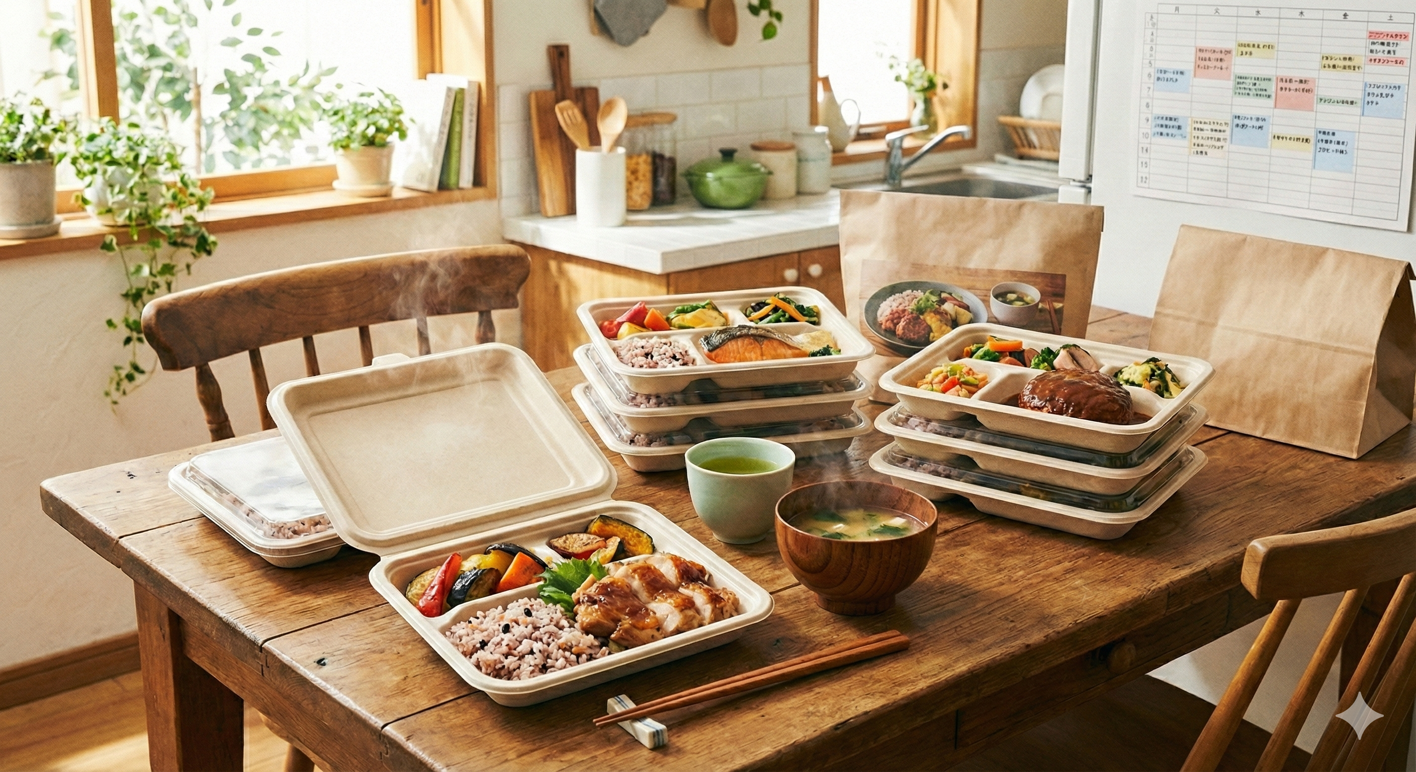 冷凍宅配弁当のイメージ