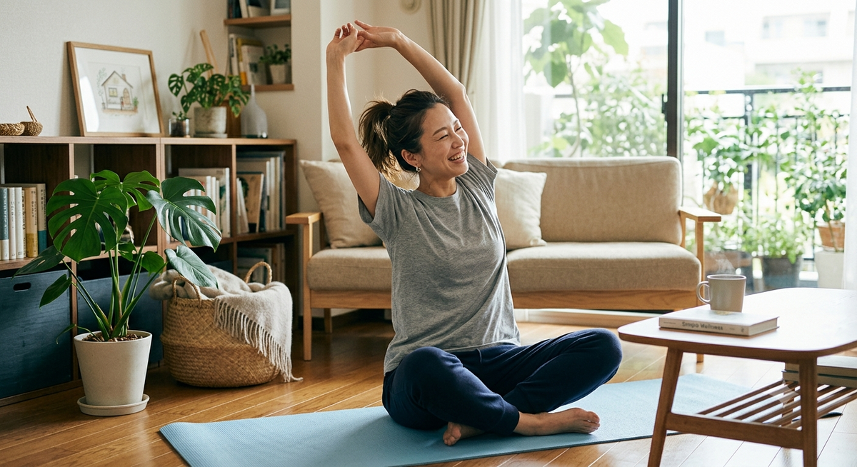 運動嫌いでもできる簡単な運動のイメージ