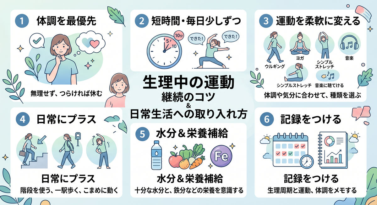 日常生活に軽運動を取り入れるヒント