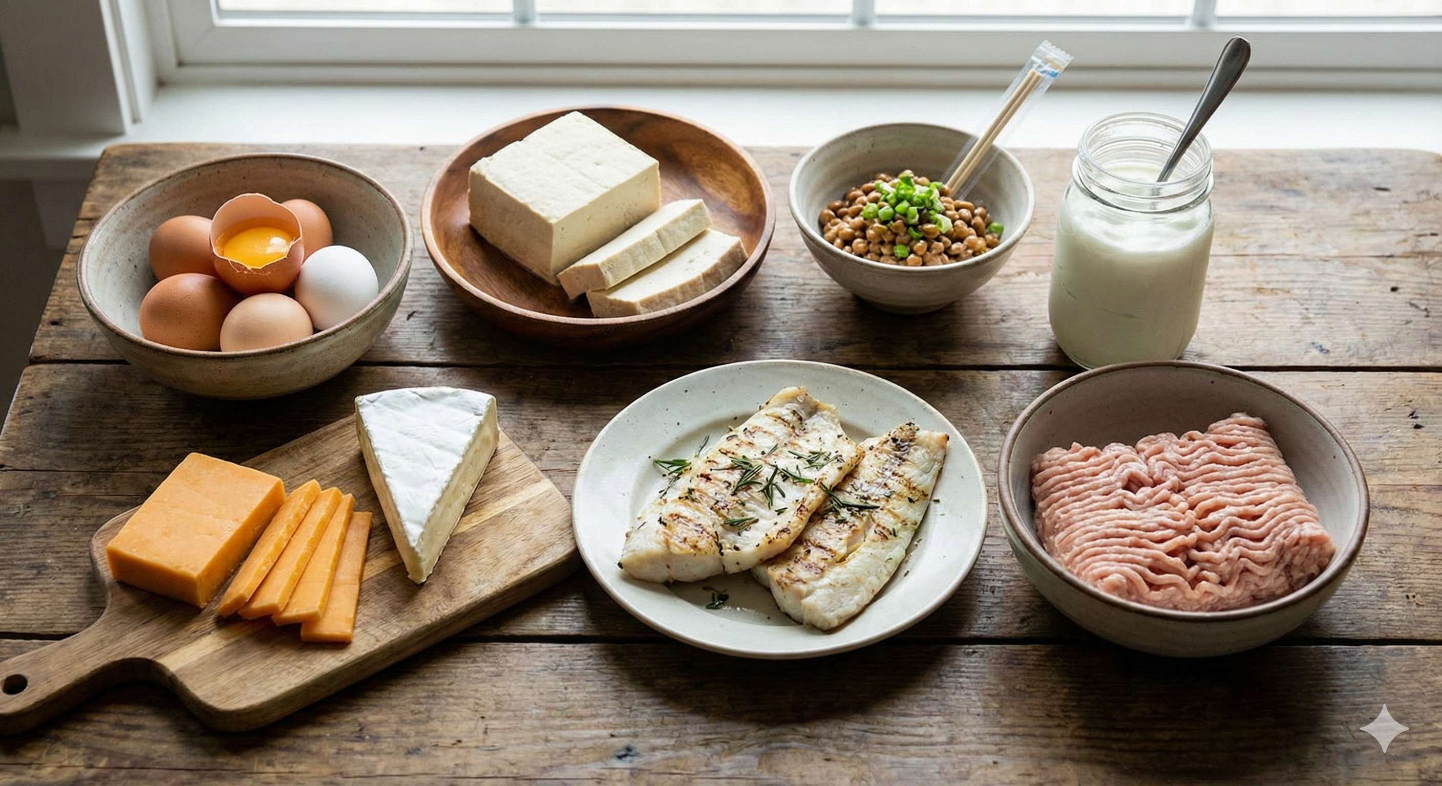 シニアが無理なくタンパク質を摂れる食品例