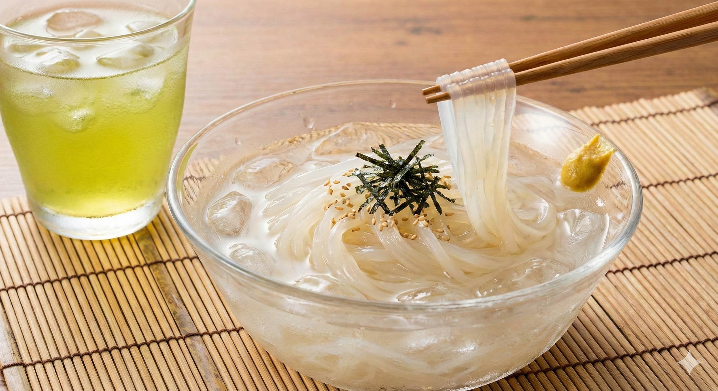 涼しげなところてんの写真